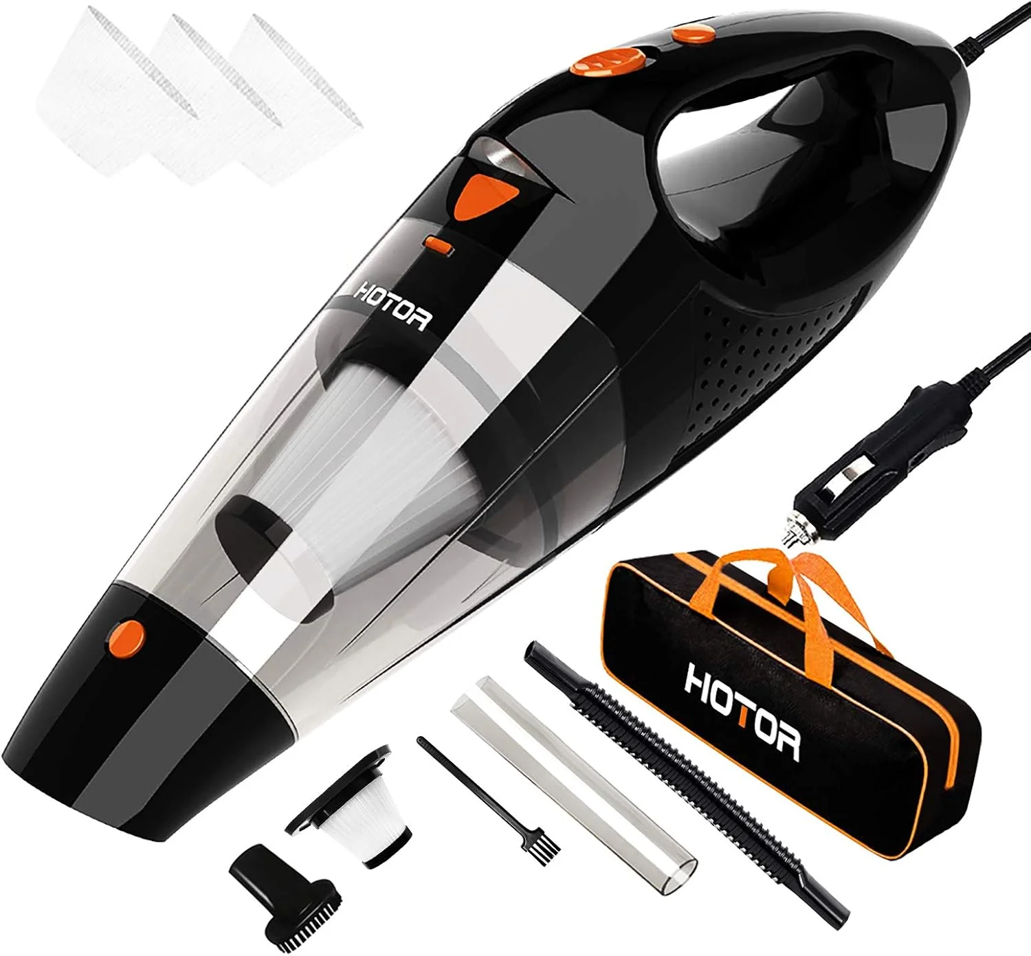 Mini car vacuum for small car cleaning